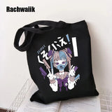 90s Goth Gothic Shopping Bag Graphic Tote Harajuku Shopper Bag