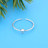 Adjustable Skull Chain Ring for Girls