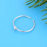 Adjustable Skull Chain Ring for Girls