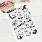 9 Mixed Theme Silicone Clear Stamps Christmas Skiing Halloween Animal Seal