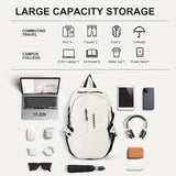 Large Capacity Preppy Backpack College School Daypack Casual Travel Knapsack