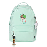 Railgun T Anime Backpack Pink Travel Bagpack