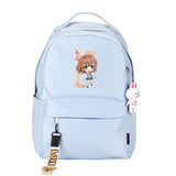 Railgun T Anime Backpack Pink Travel Bagpack
