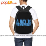 A To Remember Adtr Rock Band Backpack Large Capacity Gym Tote Bag