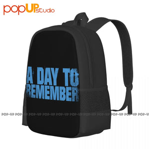 A To Remember Adtr Rock Band Backpack Large Capacity Gym Tote Bag