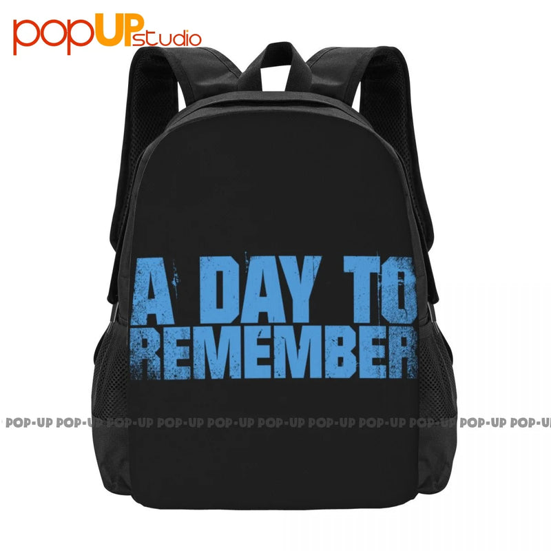A To Remember Adtr Rock Band Backpack Large Capacity Gym Tote Bag