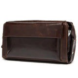 Genuine Leather Men's Wallet Long Section