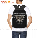 A Perfect Circle Backpack Large Capacity Beach Bag Sports Bag Multi-function
