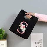 Portable Lunch Bag Cotton Picnic Food Bag Women Small Tote Style