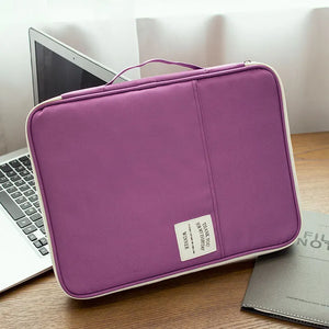 Waterproof A4 Document Bags Portfolio Organizer Office Travel File Holder