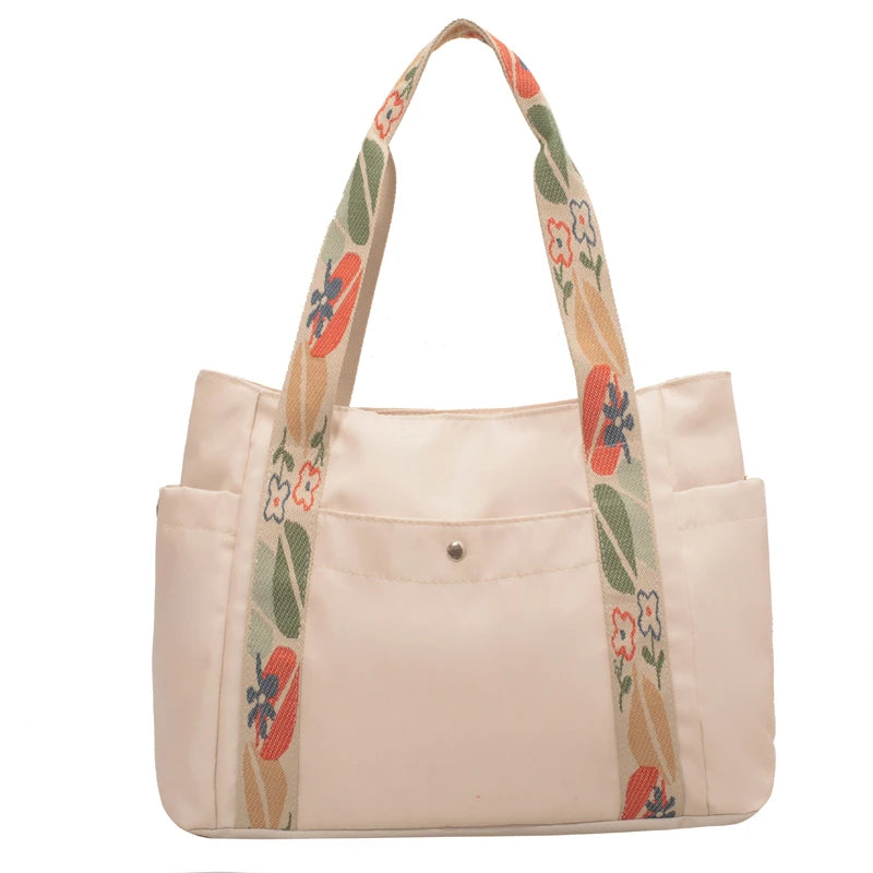 A4 Large Canvas Tote Bag for Women