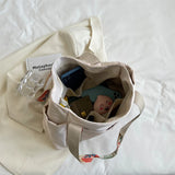 A4 Large Canvas Tote Bag for Women