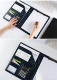A4 Size Travel Notebook Composition Book Holder Case Brown