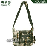 Nylon Waterproof Messenger Bag for iPad & 14-inch Laptop