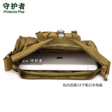 Nylon Waterproof Messenger Bag for iPad & 14-inch Laptop