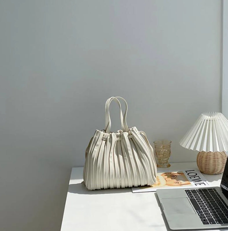 Women's Stripes Shoulder Bag PU Handbag