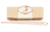 Designer Straw Clutch Bag Tassel Female Shoulder Wedding Party Evening Handbag