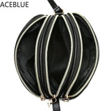 Plaid PU Leather Crossbody Shoulder Bag Zipper Small Messenger Purse