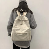 Canvas Womens Backpack Shoulder Bag