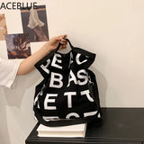 Canvas Crossbody Purse Large Capacity Shoulder Bag for Women