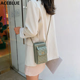 Shoulder Bags Purse Women Summer Small Bags Casual Diamonds Lattice Saddle Bags