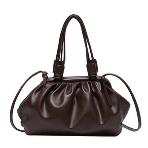 Pleated Cloud Underarm Handbag Sac A Main