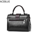 Vintage PU Leather Shoulder Bag For Women Crossbody Bag