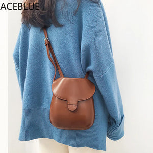 ACECBLUE Vintage Messenger Bag Small Crossbody Bag Women