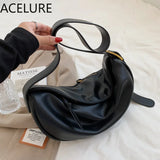 Casual Tote Bag Female Shoulder Messenger Bag Summer Style Dumpling Bag