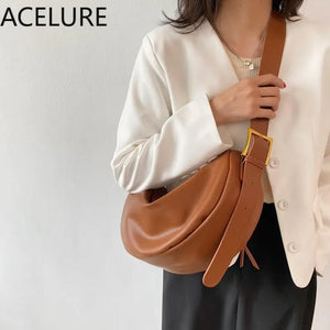 Casual Tote Bag Female Shoulder Messenger Bag Summer Style Dumpling Bag