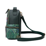 Female Pu Leather Backpack Women High School Backpacks For Teenage Girls