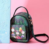 Women's Crossbody Bag Mini Clutch Messenger Flap Shoulder Bag