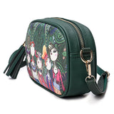 PU Leather Crossbody Bag Tassel Shoulder Handbag Girl Sac Femme