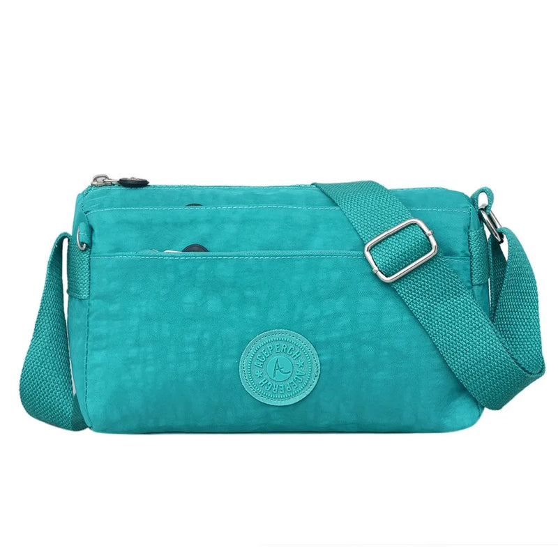 Women Nylon Clutch Handbag Shoulder Bag Monkey Bag