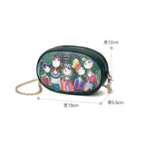 Women PU Leather Waist Bags Waist Packs Women Shoulder Bags Ladies Chain