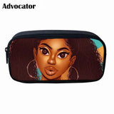 African Art Women Printing Backpack School Bag 3pcs/Set for Kids Girls