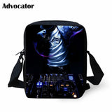 DJ Audio Electronic Guitar Print Mini Messenger Bag for Teenagers