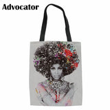 Girls Canvas handbag for Women crossbody bag African Ladies Shoulder Bags