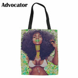 Girls Canvas Handbag Crossbody Bag for African Ladies