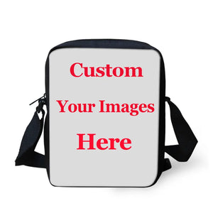 Christmas Santa Pattern Messenger Bag
