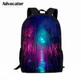 Galaxy Universe Space Backpack for Teenage Girls Boys Schoolbag