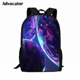 Galaxy Universe Space Backpack for Teenage Girls Boys Schoolbag