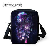 Women Mini Crossbody Bag Galaxy Animal Casual Messenger Bag Hip-Hop Shoulder Pur