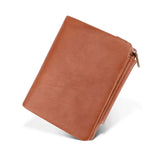 Men's Leather Clutch Wallet with Multi-Card Slots