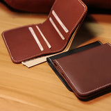 Handcrafted Cowhide Mini Wallet for Men