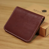 Handcrafted Cowhide Mini Wallet for Men