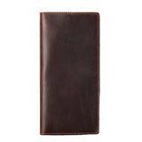 Men's Crazy Horse Leather Wallet Men's Bag Hand Bag Long Wallet