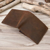 Men's Crazy Horse Leather Wallets
