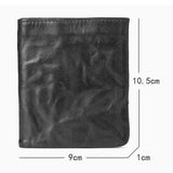 Men's Ultra-Thin Leather Clip Wallet
