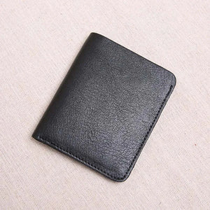 Men's Ultra-Thin Mini Wallet Soft Leather